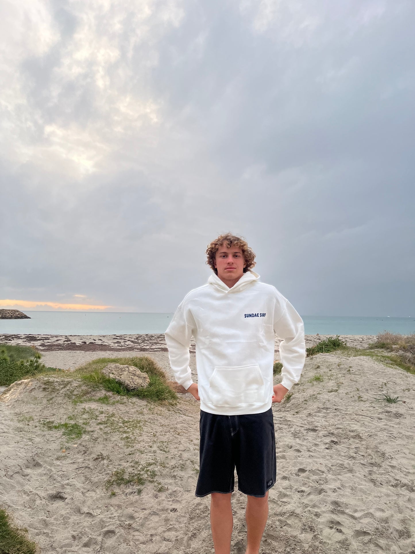 Sundae Surf Hoodie - Polar
