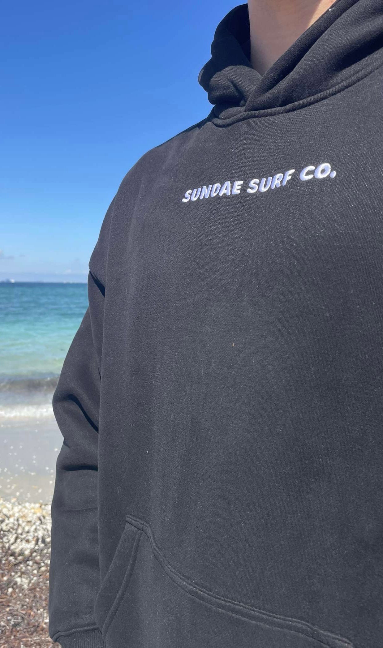 Essentials - Black Hoodie