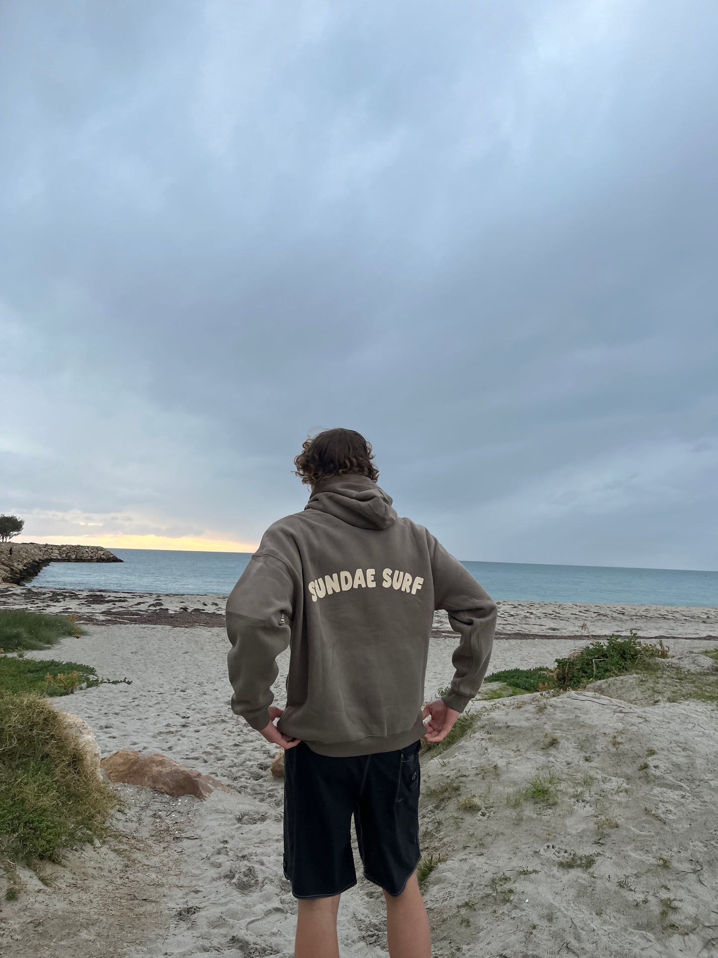 Sundae Surf Hoodie - Khaki