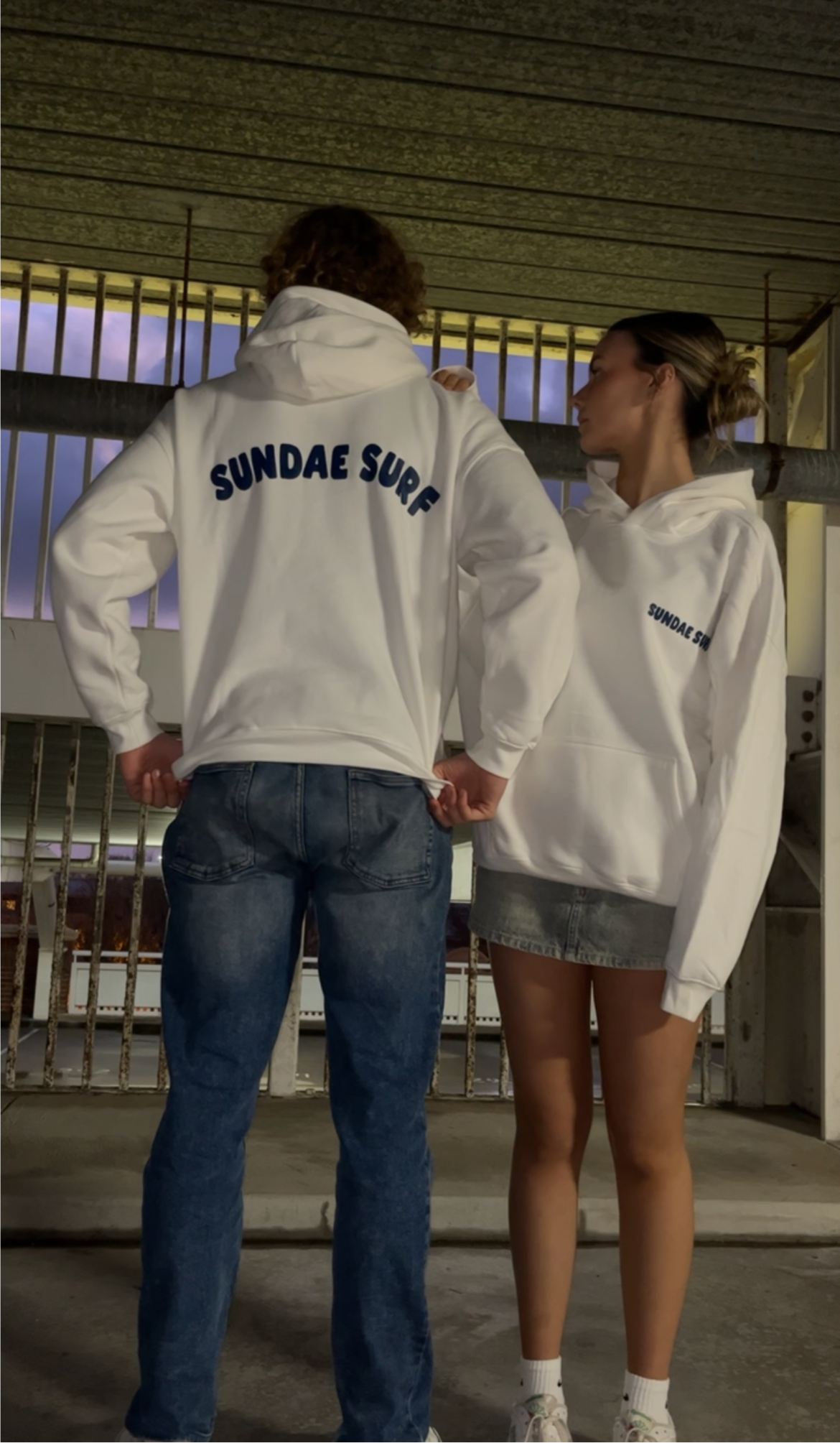 Sundae Surf Hoodie - Polar