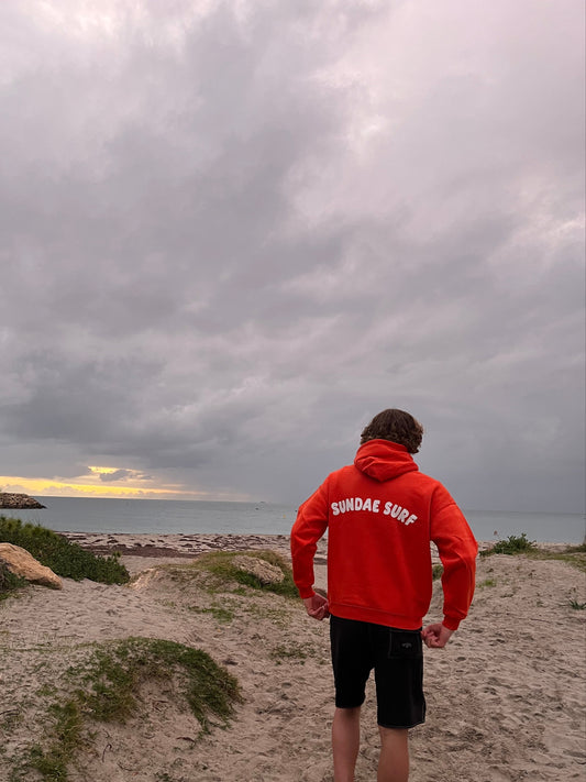 Sundae Surf Hoodie - Warm Orange