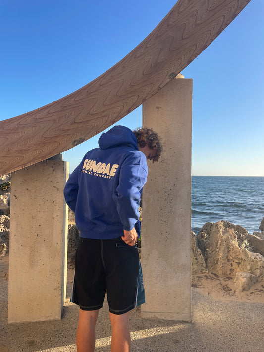 Essentials - Blue Hoodie