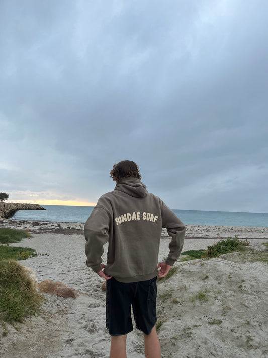 Sundae Surf Hoodie - Khaki