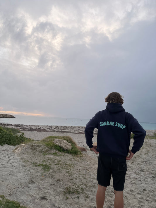 Sundae Surf Hoodie - Deep Mint